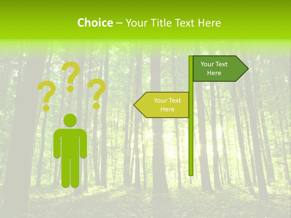 Image Deciduous Lush PowerPoint Template