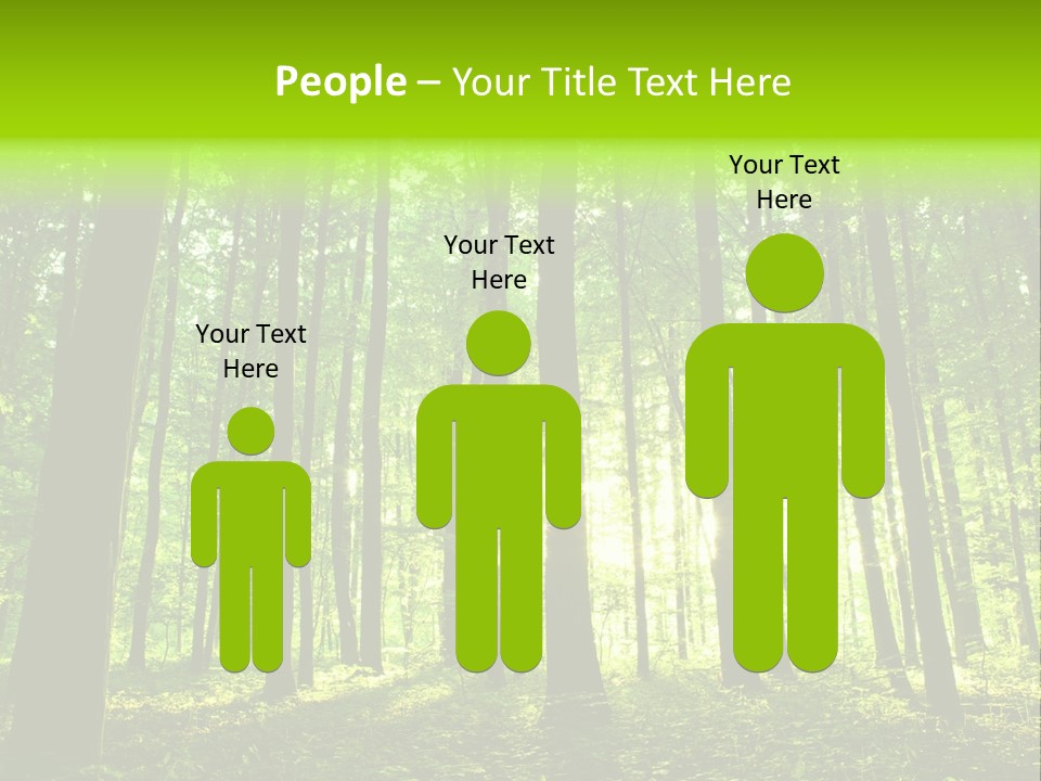 Image Deciduous Lush PowerPoint Template