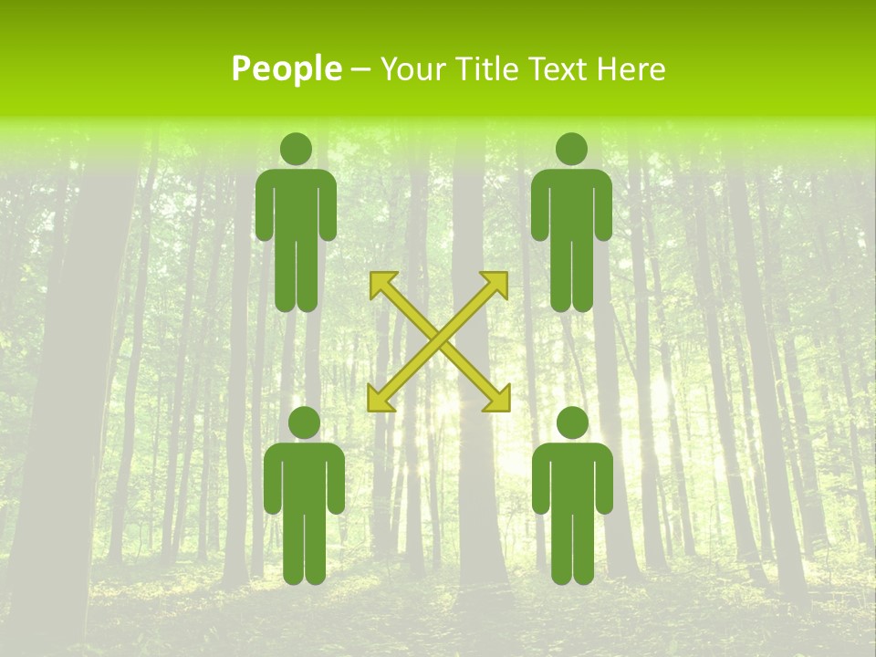 Image Deciduous Lush PowerPoint Template