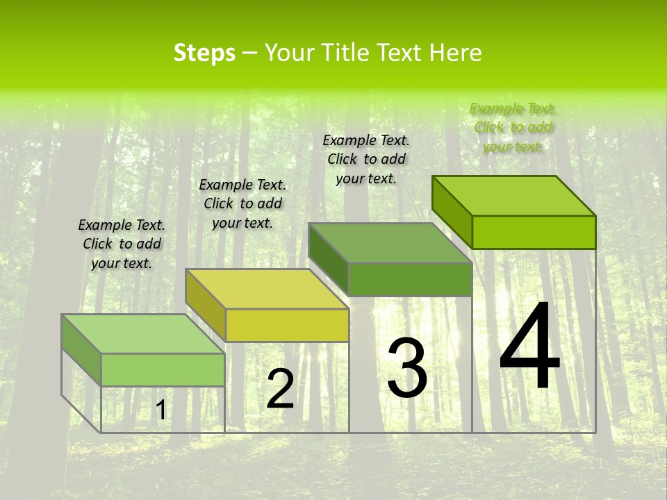 Image Deciduous Lush PowerPoint Template