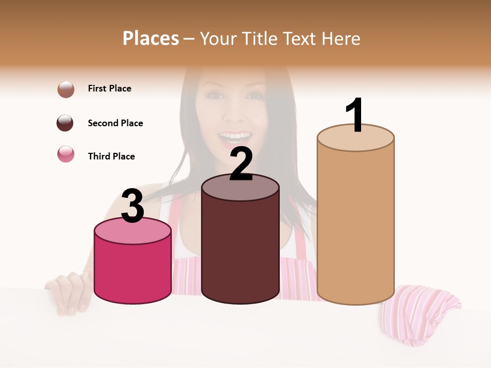 Blank Poster Restaurant PowerPoint Template