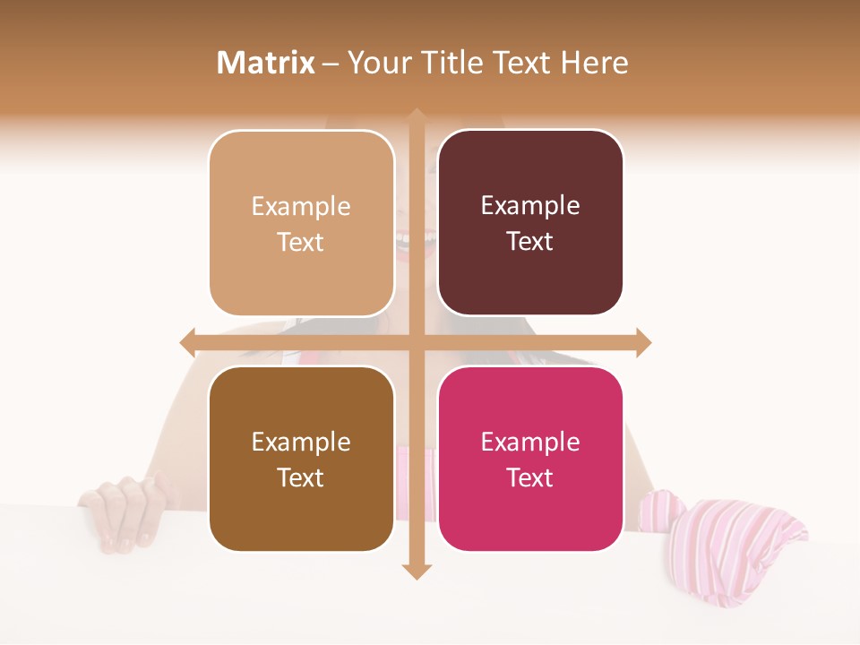 Blank Poster Restaurant PowerPoint Template