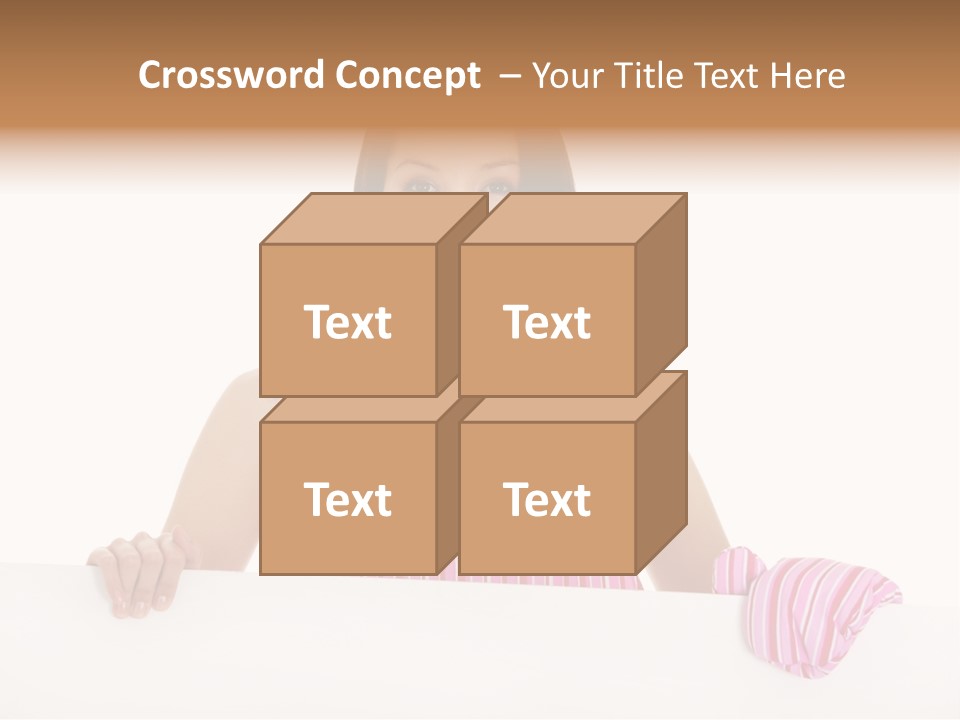 Blank Poster Restaurant PowerPoint Template