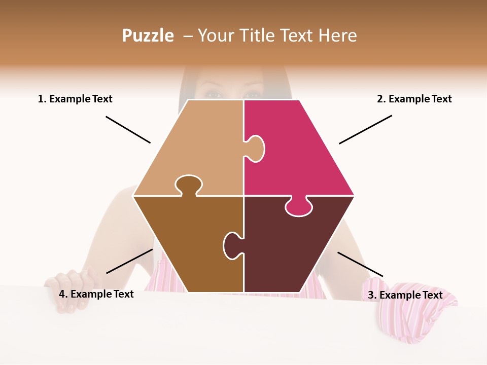 Blank Poster Restaurant PowerPoint Template