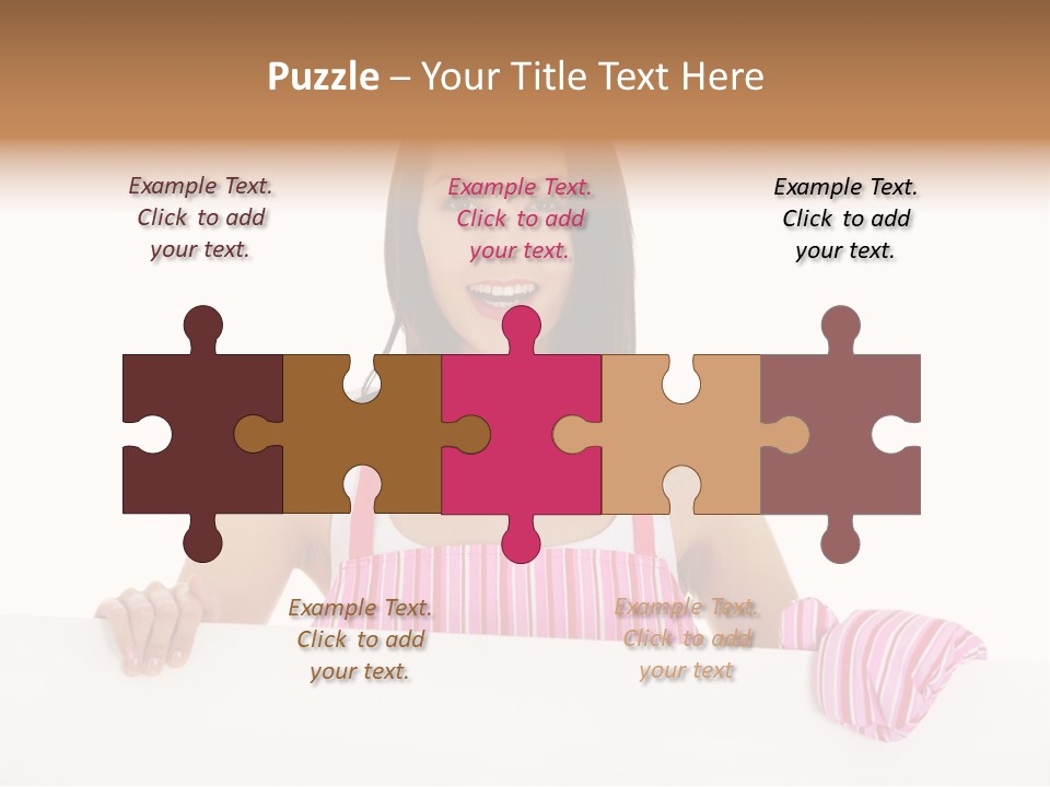 Blank Poster Restaurant PowerPoint Template