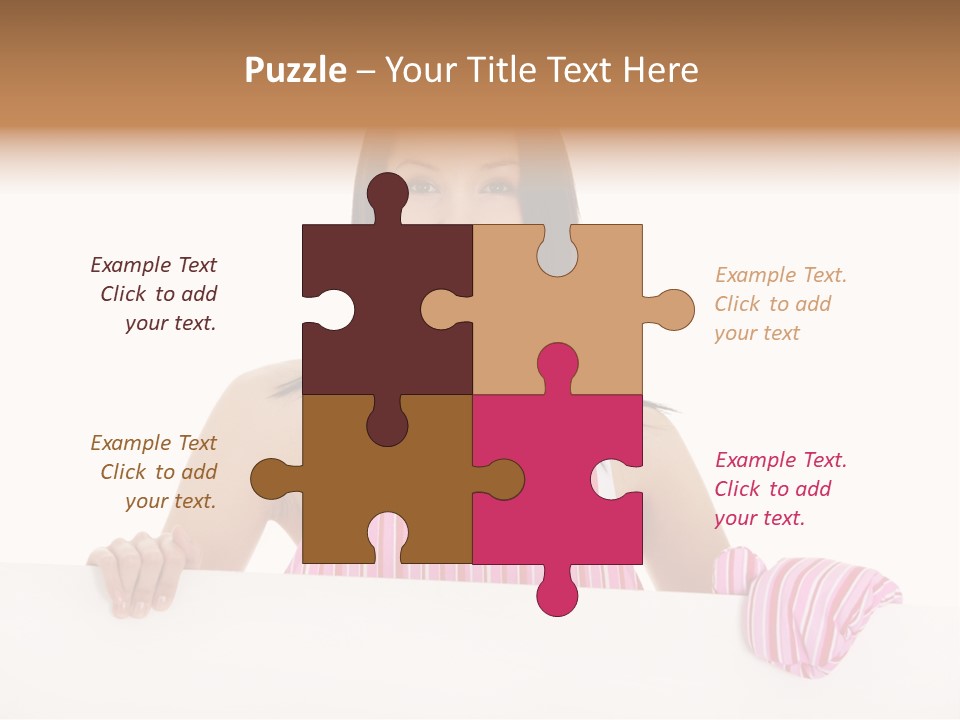 Blank Poster Restaurant PowerPoint Template