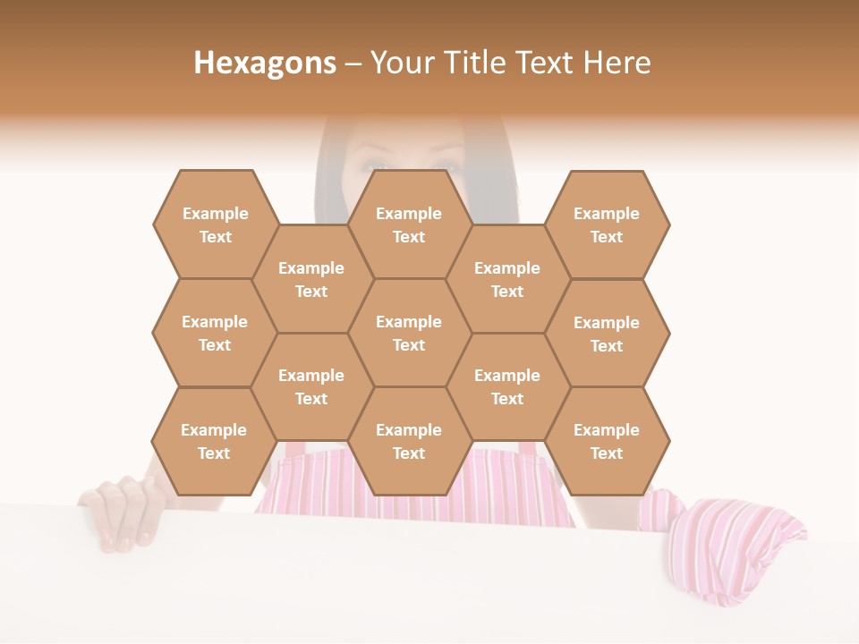 Blank Poster Restaurant PowerPoint Template