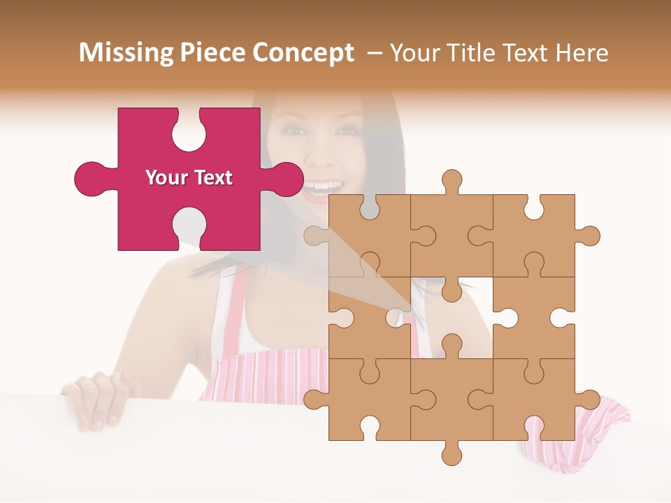 Blank Poster Restaurant PowerPoint Template