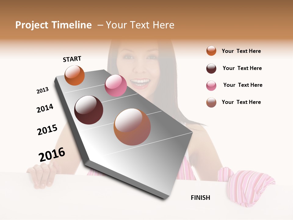 Blank Poster Restaurant PowerPoint Template