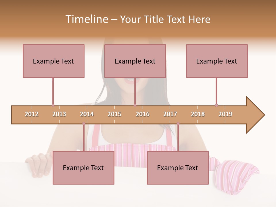 Blank Poster Restaurant PowerPoint Template