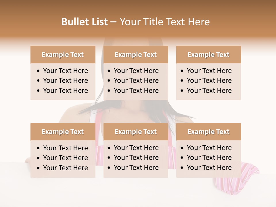 Blank Poster Restaurant PowerPoint Template