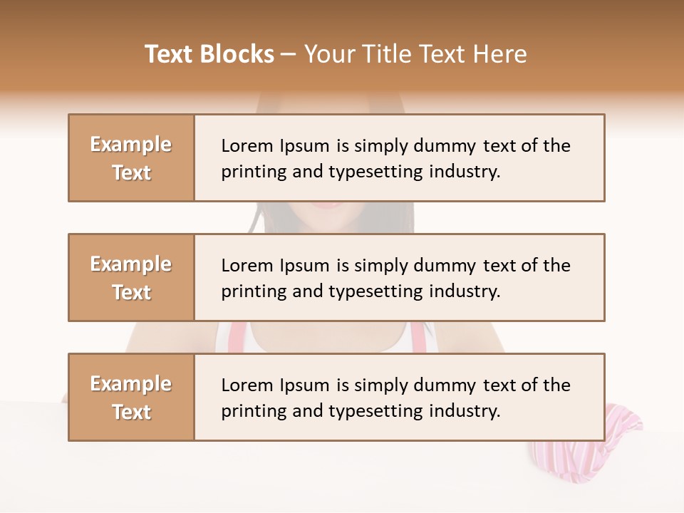 Blank Poster Restaurant PowerPoint Template