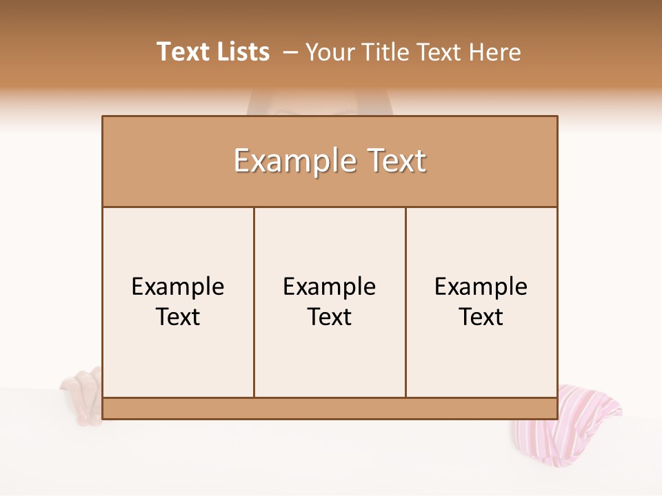 Blank Poster Restaurant PowerPoint Template