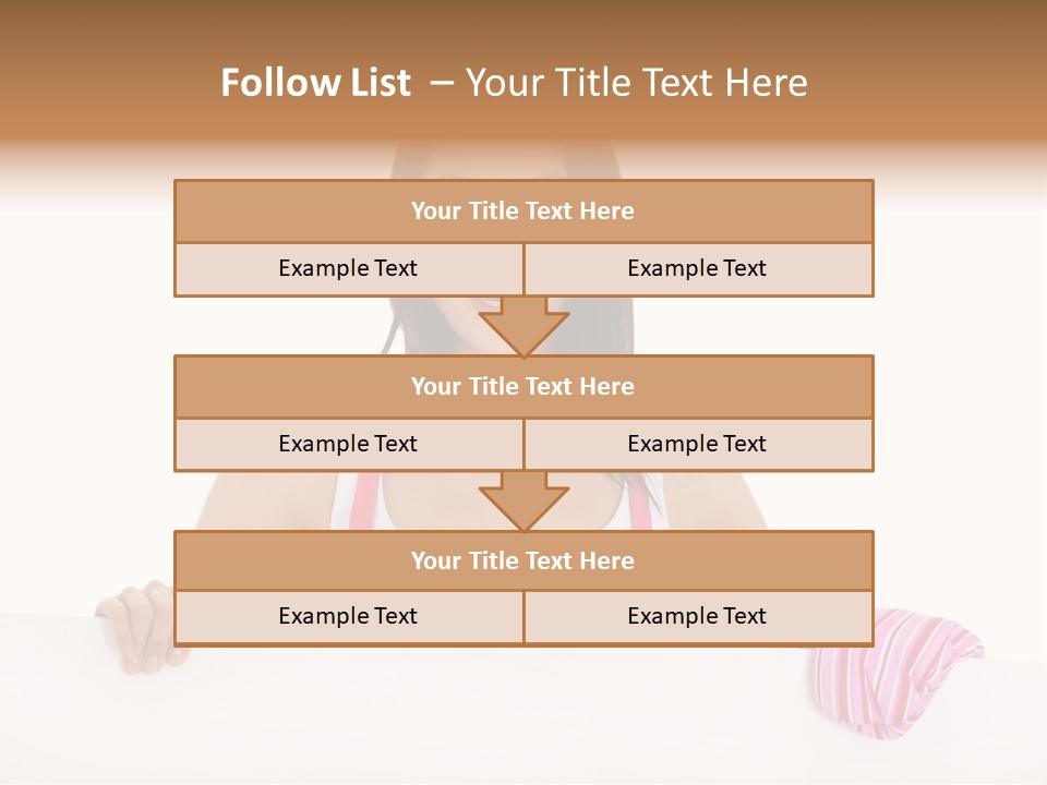 Blank Poster Restaurant PowerPoint Template