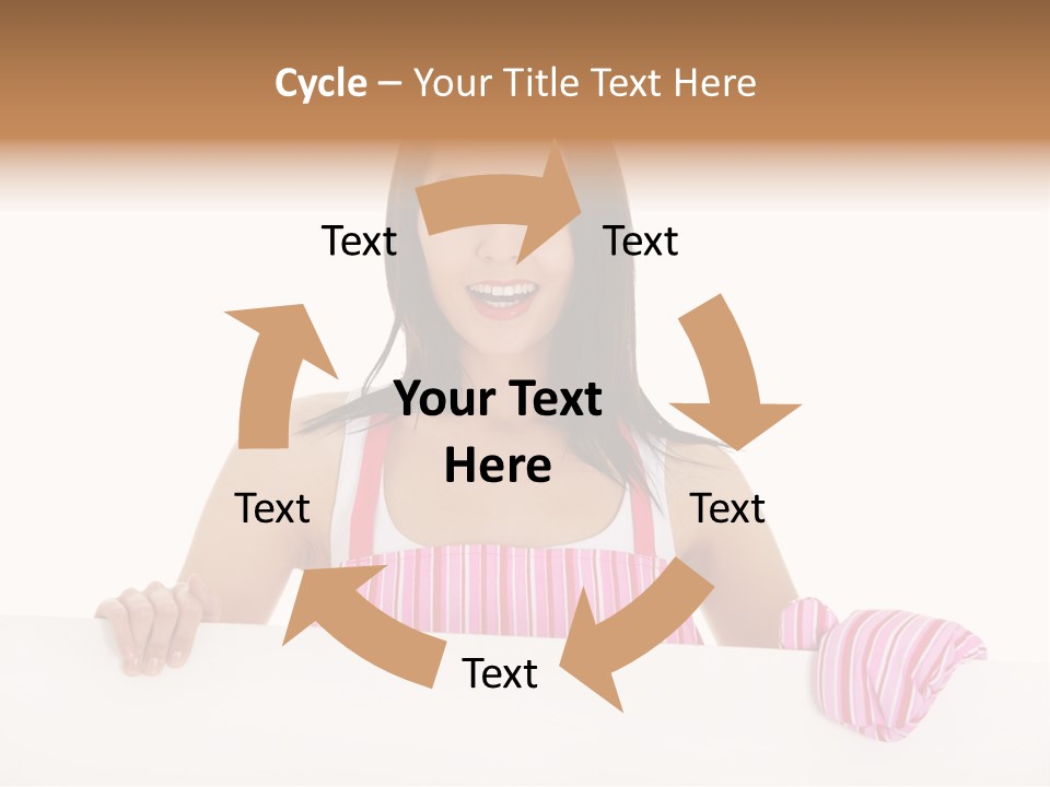 Blank Poster Restaurant PowerPoint Template