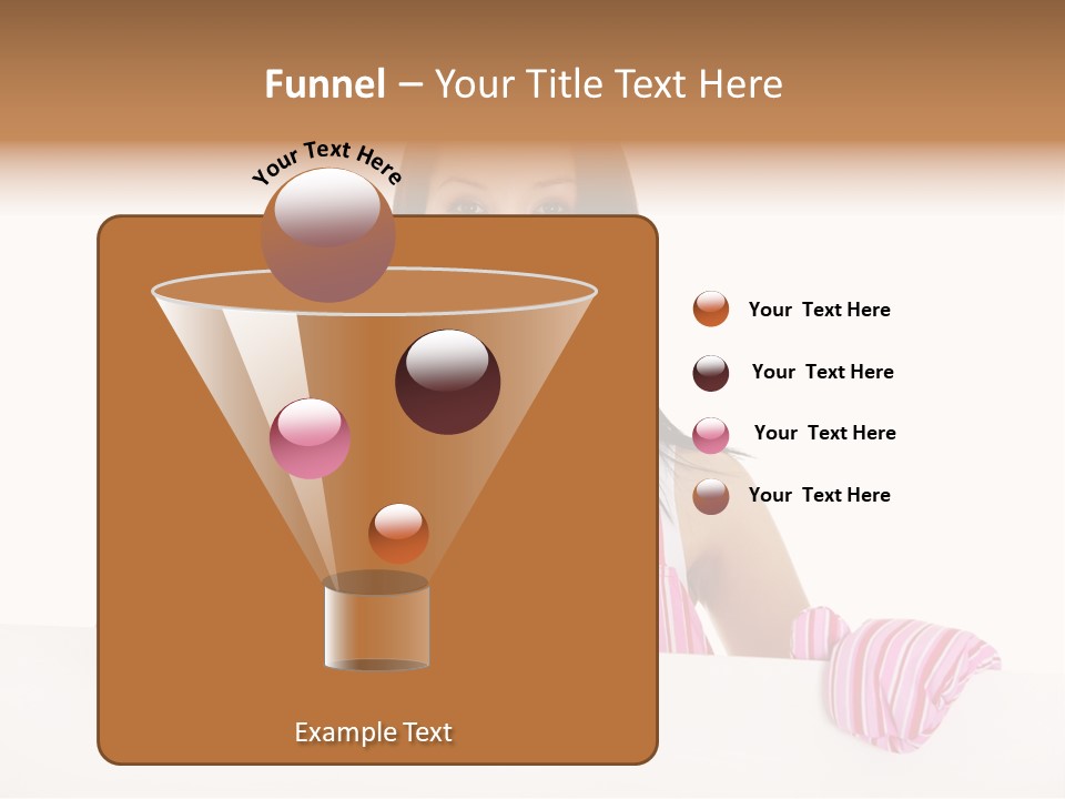 Blank Poster Restaurant PowerPoint Template