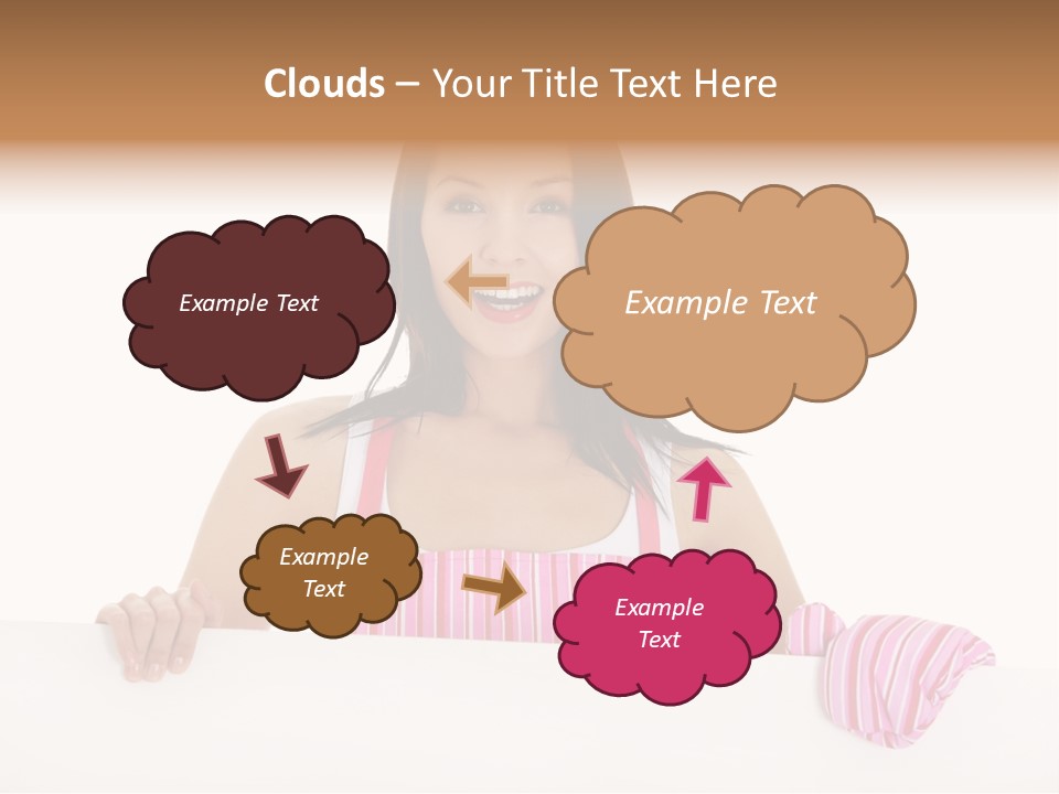 Blank Poster Restaurant PowerPoint Template