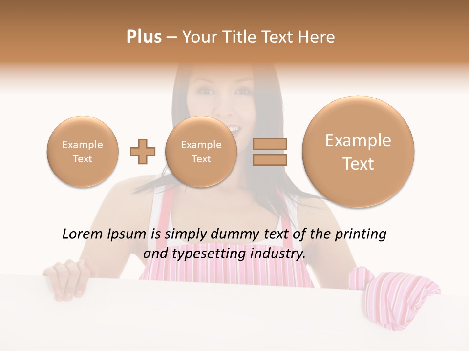 Blank Poster Restaurant PowerPoint Template