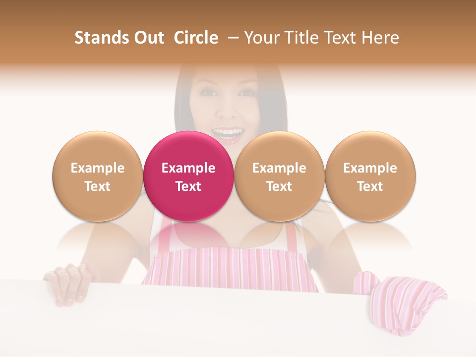 Blank Poster Restaurant PowerPoint Template