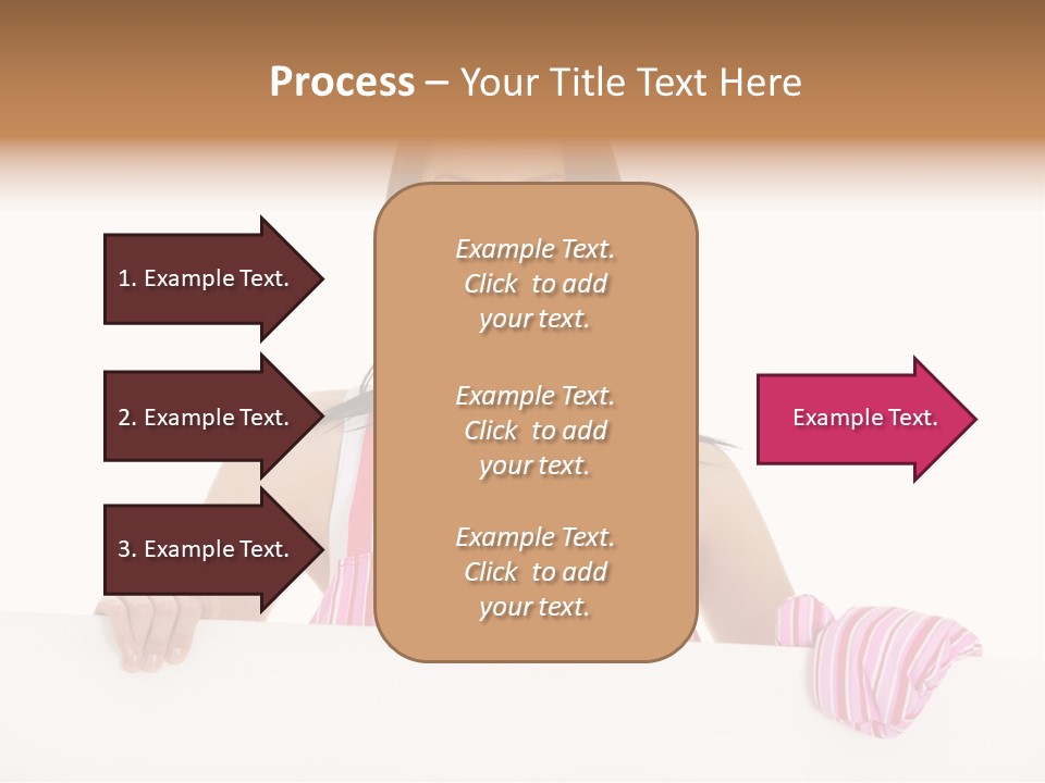 Blank Poster Restaurant PowerPoint Template