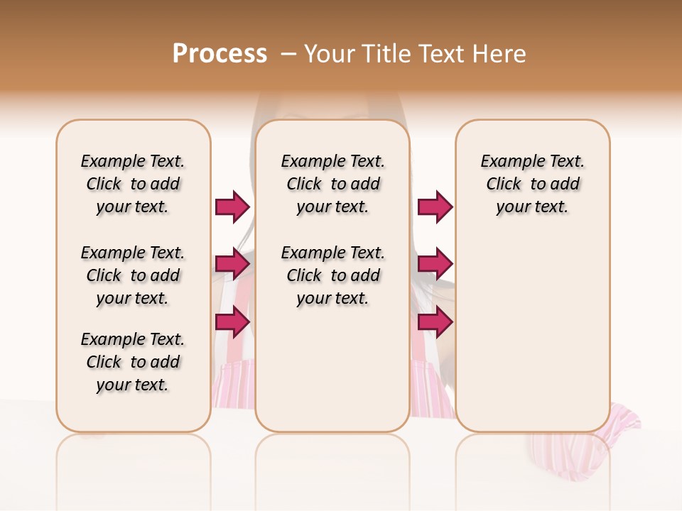 Blank Poster Restaurant PowerPoint Template
