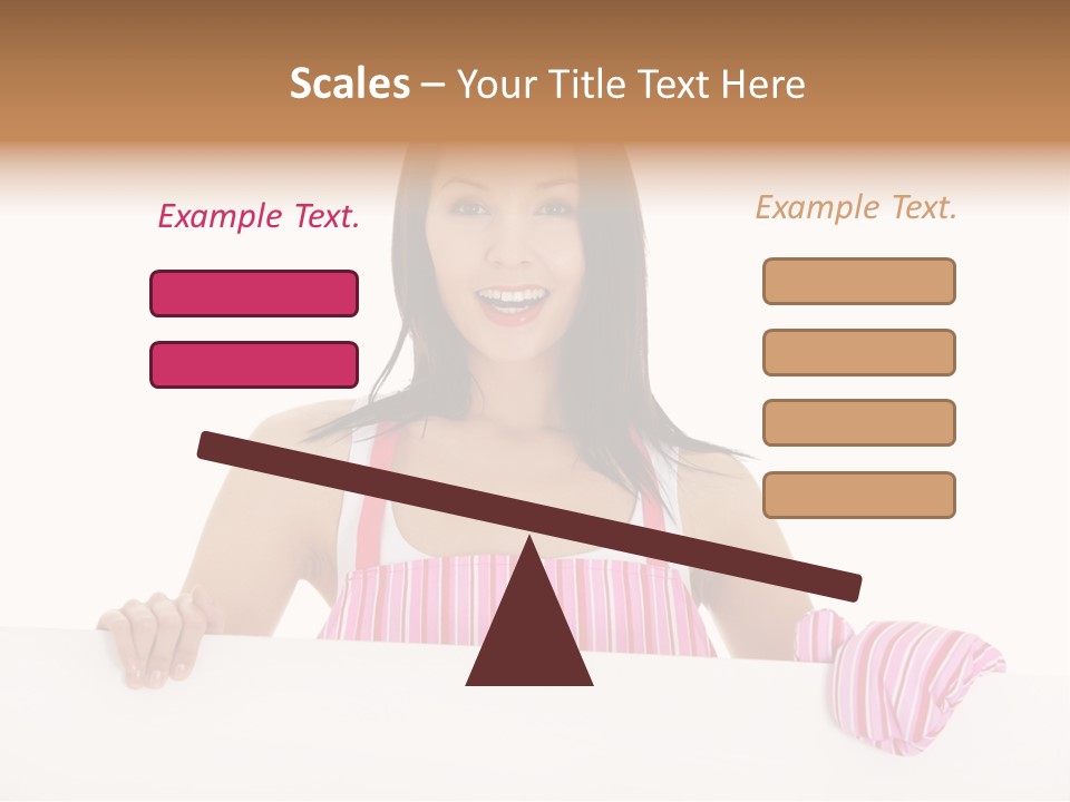 Blank Poster Restaurant PowerPoint Template