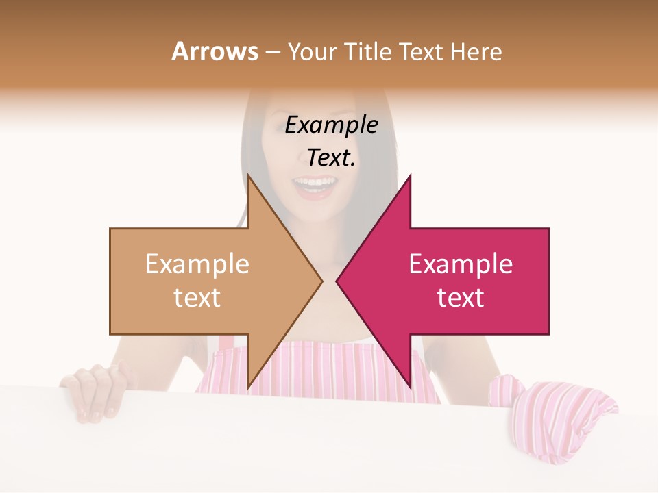 Blank Poster Restaurant PowerPoint Template