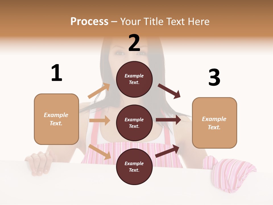 Blank Poster Restaurant PowerPoint Template