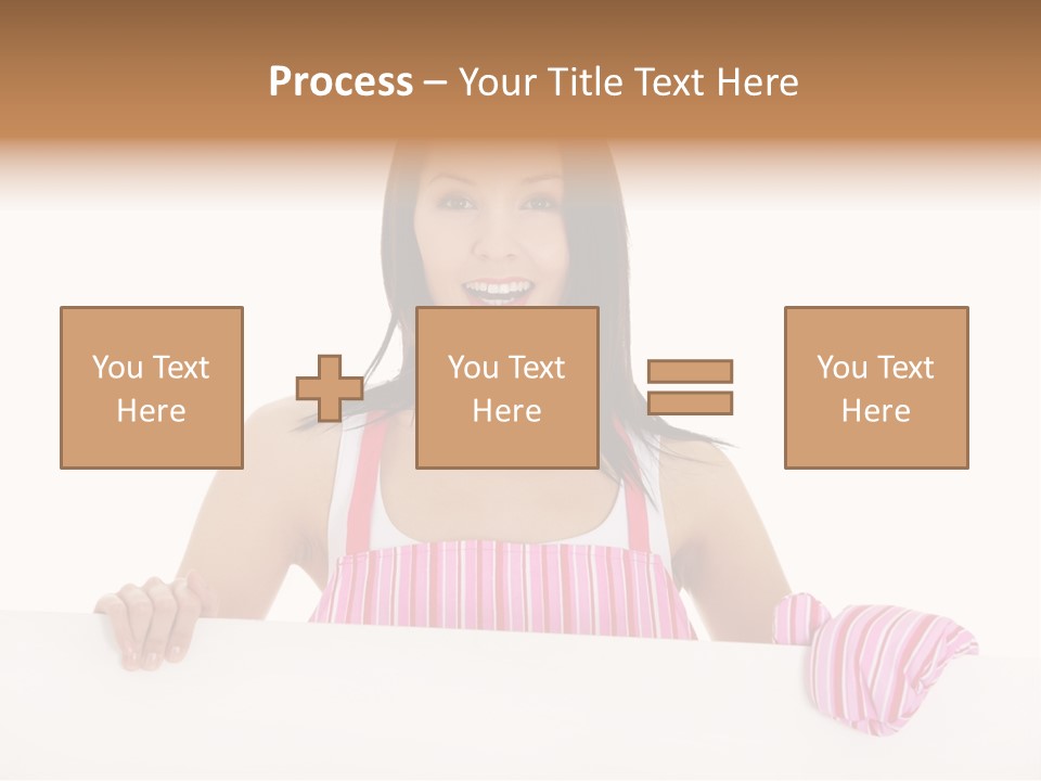 Blank Poster Restaurant PowerPoint Template