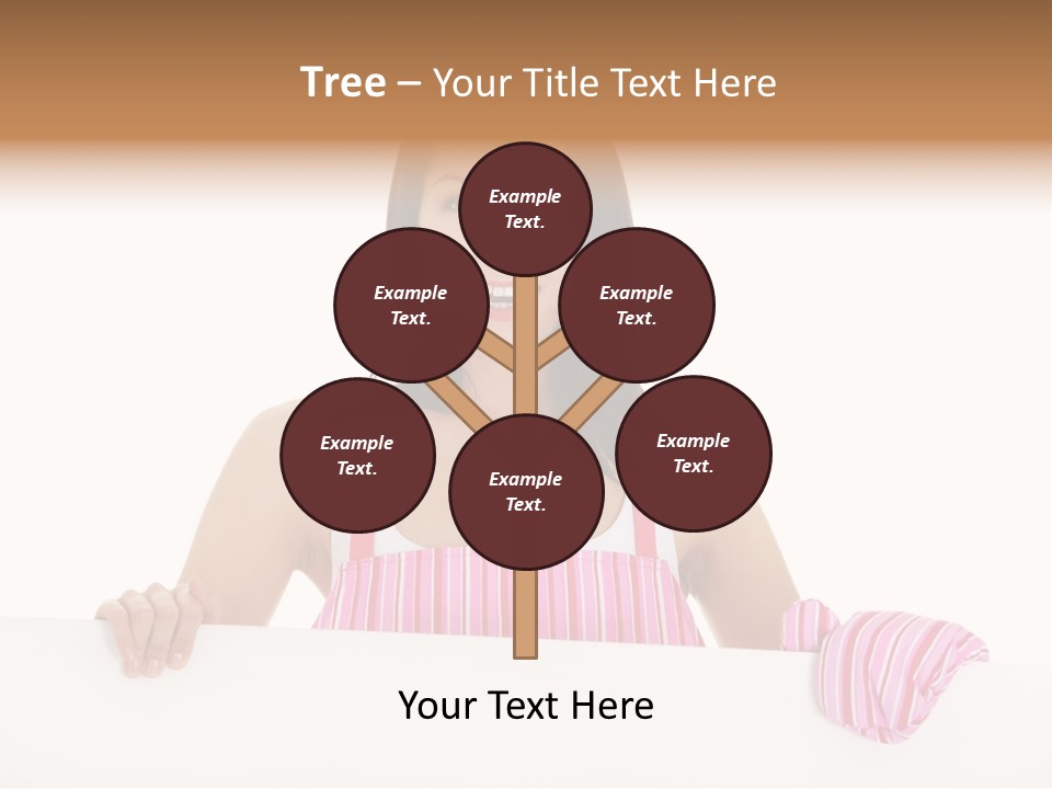 Blank Poster Restaurant PowerPoint Template