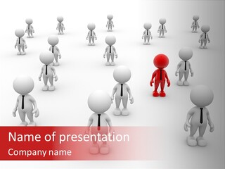 Teamwork Relationship Link PowerPoint Template