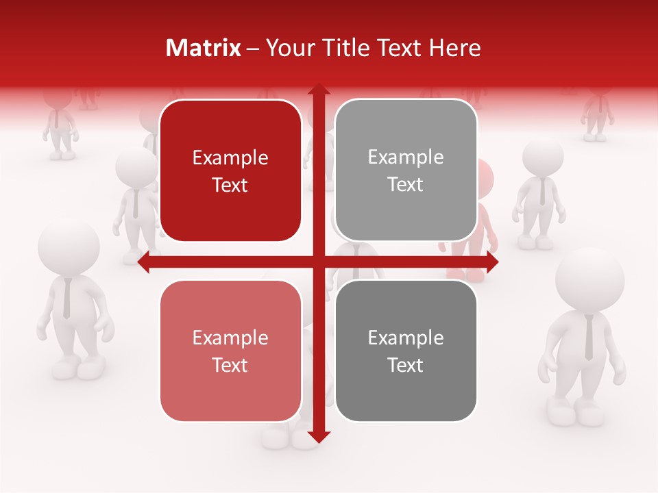 Teamwork Relationship Link PowerPoint Template