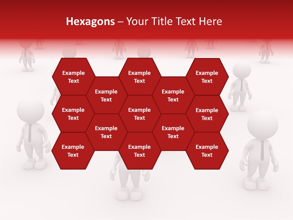 Teamwork Relationship Link PowerPoint Template