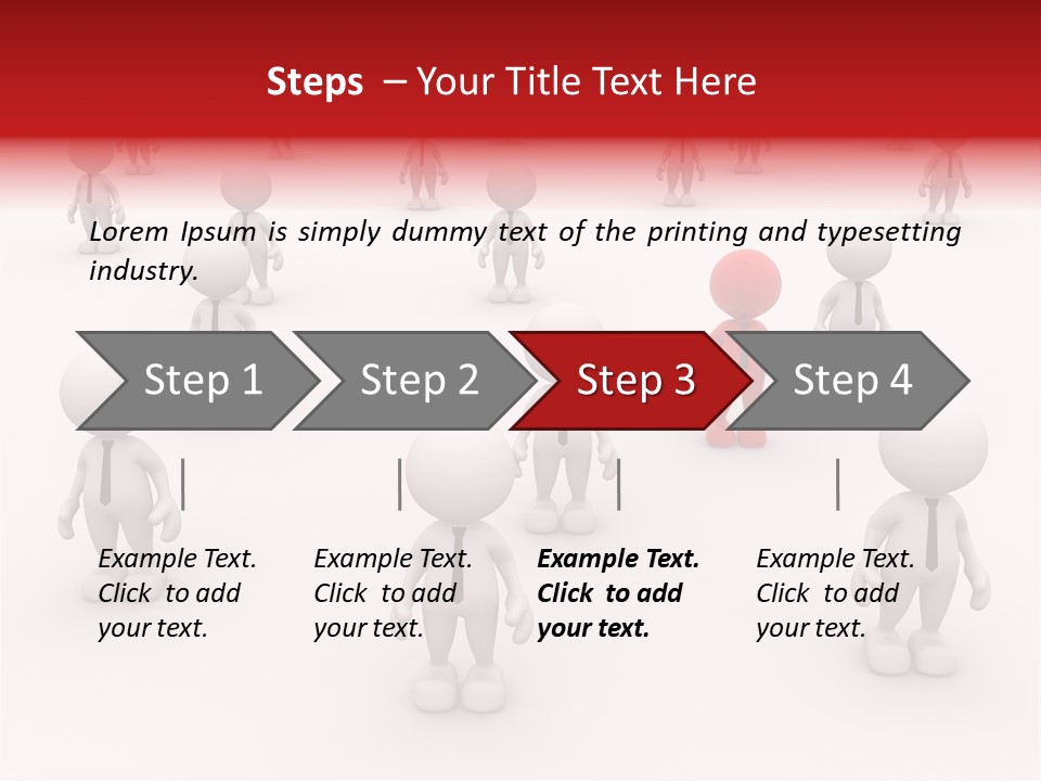 Teamwork Relationship Link PowerPoint Template