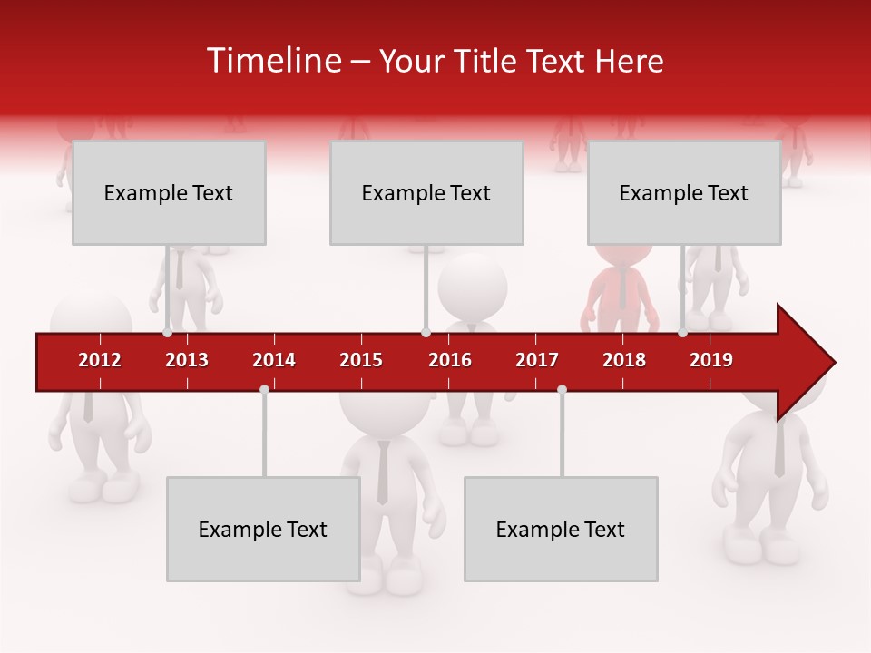 Teamwork Relationship Link PowerPoint Template