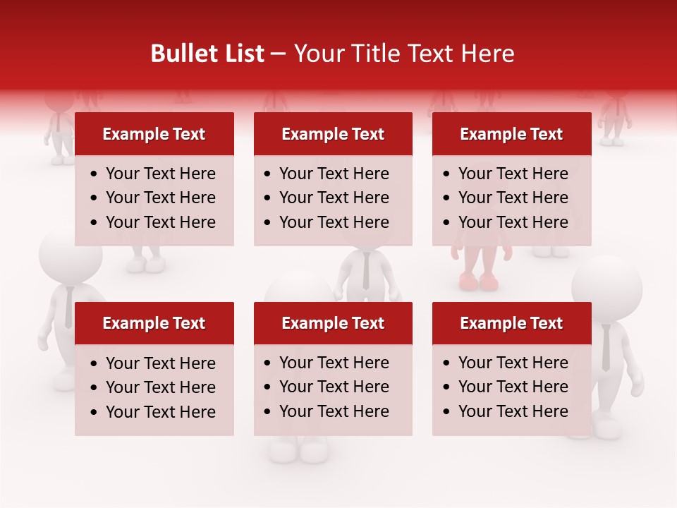 Teamwork Relationship Link PowerPoint Template