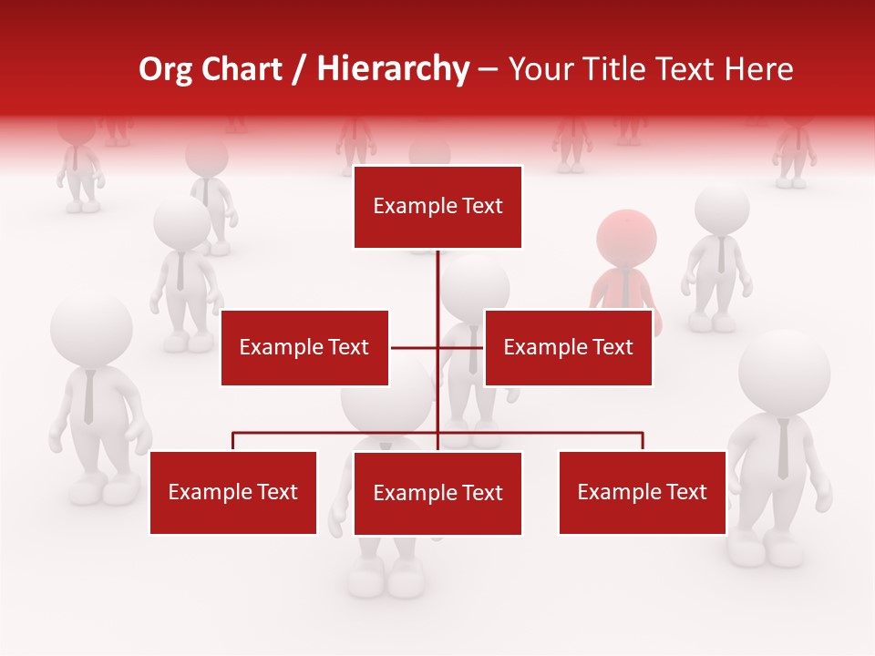 Teamwork Relationship Link PowerPoint Template