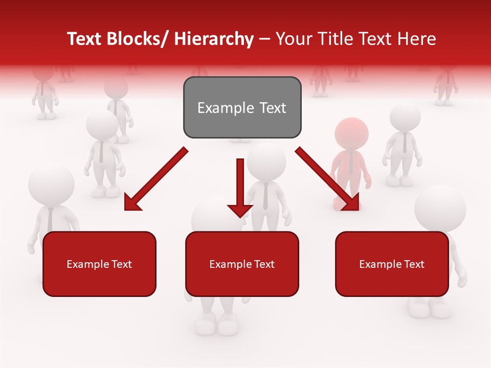 Teamwork Relationship Link PowerPoint Template