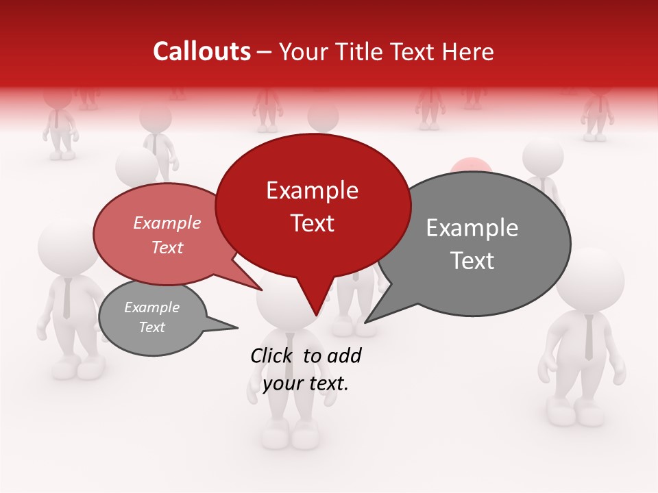 Teamwork Relationship Link PowerPoint Template