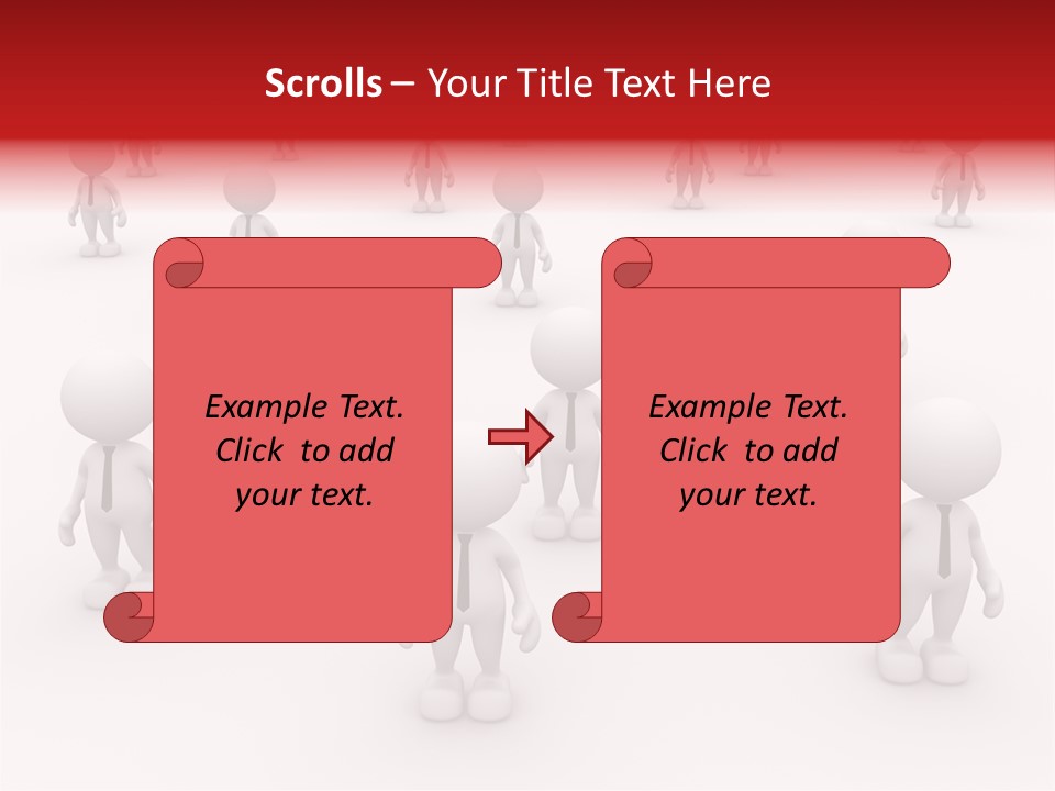 Teamwork Relationship Link PowerPoint Template
