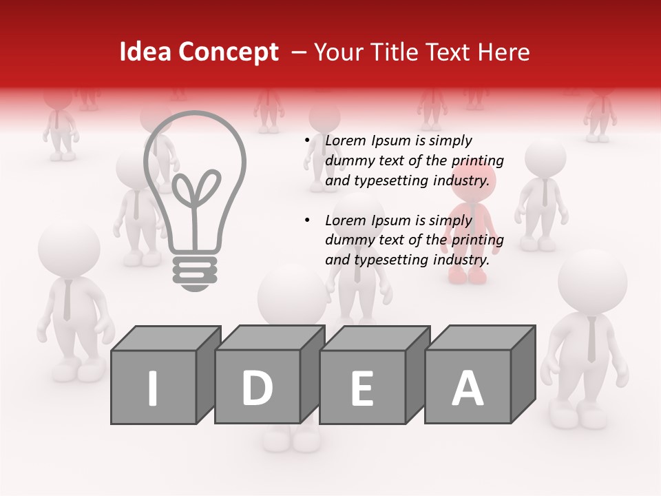 Teamwork Relationship Link PowerPoint Template