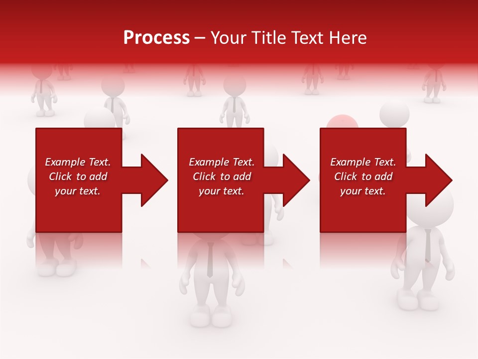 Teamwork Relationship Link PowerPoint Template