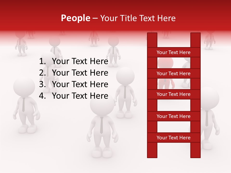 Teamwork Relationship Link PowerPoint Template