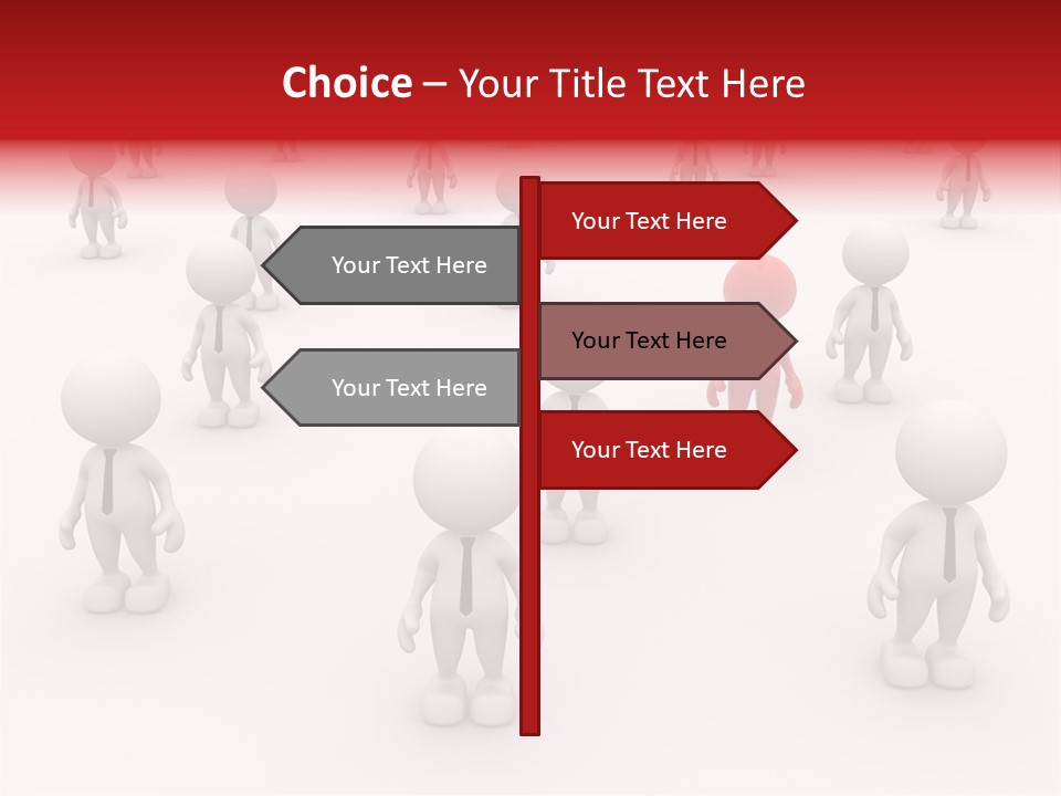 Teamwork Relationship Link PowerPoint Template