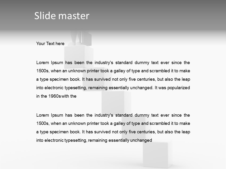 Structure Character Human PowerPoint Template