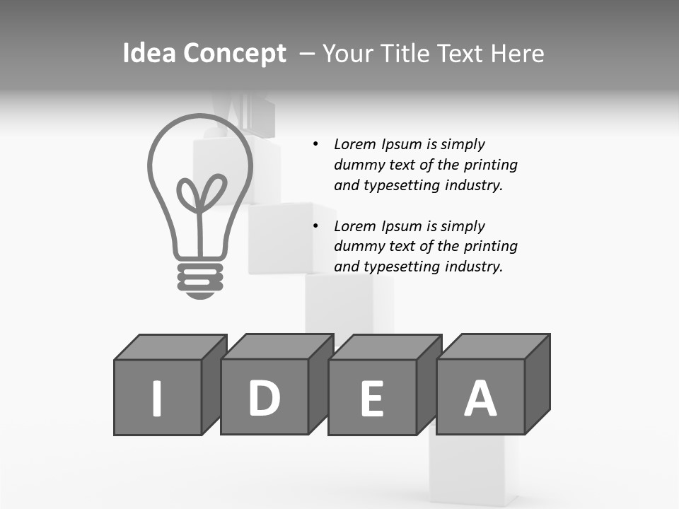 Structure Character Human PowerPoint Template