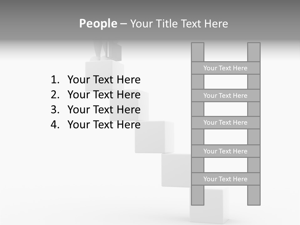 Structure Character Human PowerPoint Template