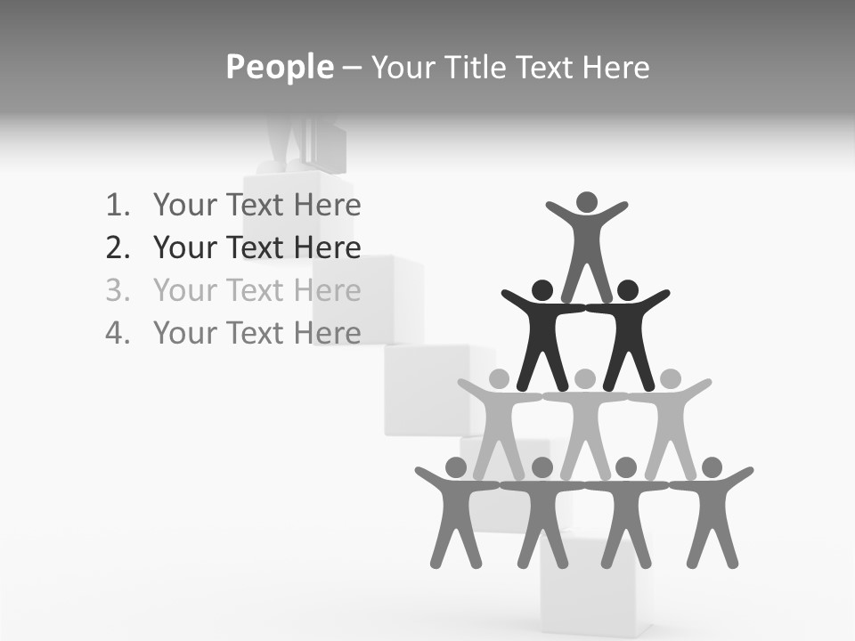 Structure Character Human PowerPoint Template