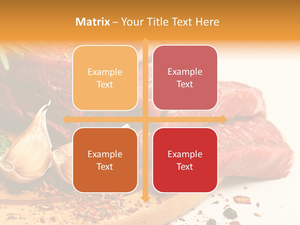 Garlic Rosemary Green PowerPoint Template