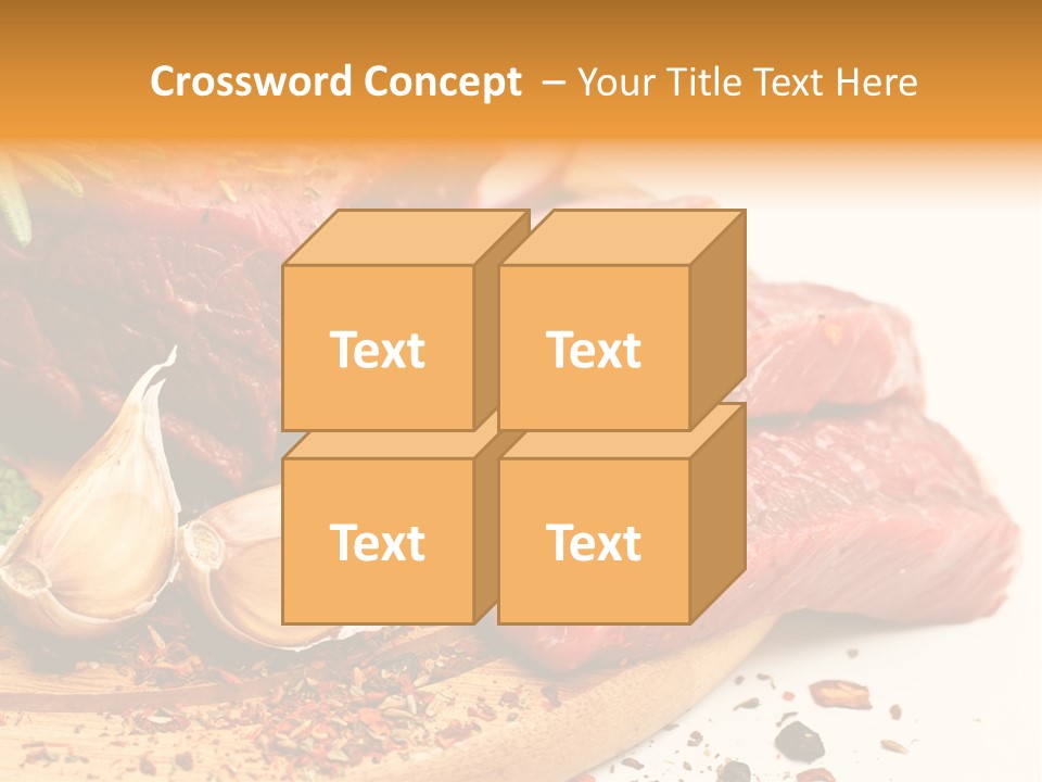 Garlic Rosemary Green PowerPoint Template